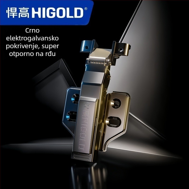 Higold G Series šarnir za vrata s aluminijskim okvirom, tlumenje, tiho otvaranje, hladno valjana čeli