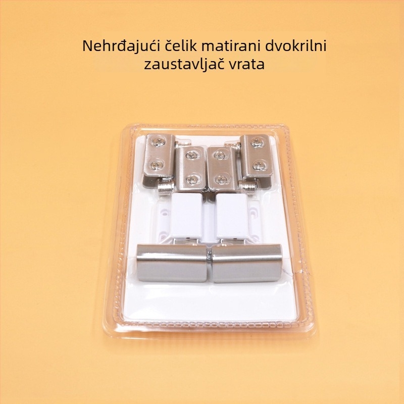 Jingpai klips za vrata staklene vitrine – nehrđajući ili hladno valjani čelik, žična obrada i elektroplakiranje, modernan minimalistički stil, kompatibilno s vratima staklene vitrine, mogućnost privatne etikete