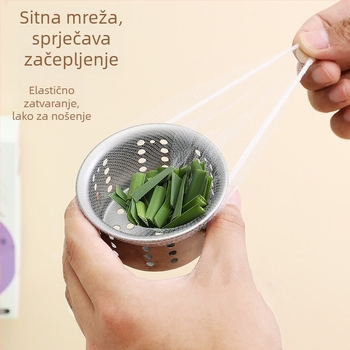 Jednokratna poliester filtar vrećica za odvod u kuhinji, protiv začepljenja