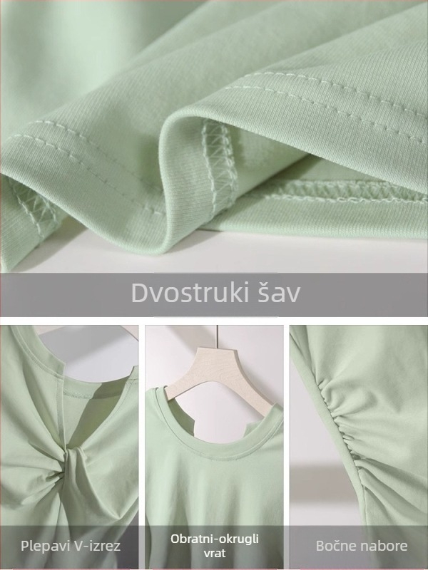 Majica 70-80% pamuk, <30% poliester • Ulični hipster stil • Kolaz/šivanje • Slim fit