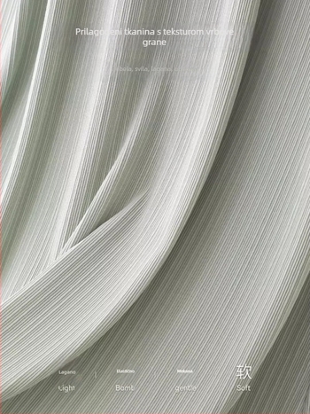 Trudnička haljina s trakama, bez rukava, duga, poliester tkanina sa spandeksom