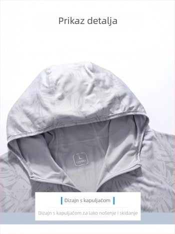 Vjetrovita s mrežastom tkaninom (UPF50+ UV zaštita; 100% poliester; tanak materijal; s kapuljačom)