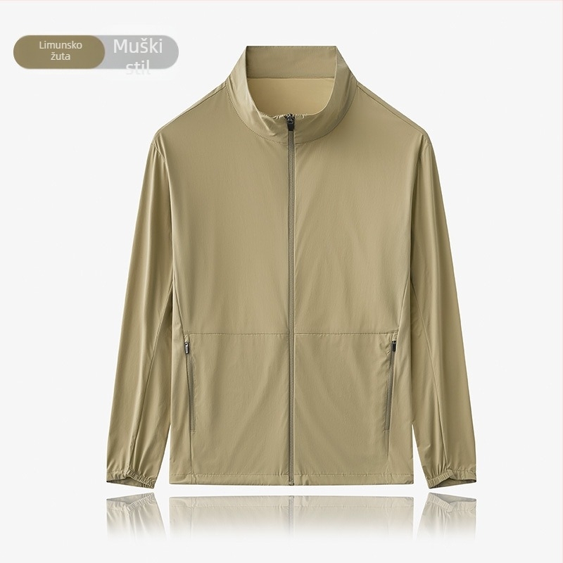 Vanjski windbreaker od najlona s UV zaštitom UPF50, kapuljom, unisex.
