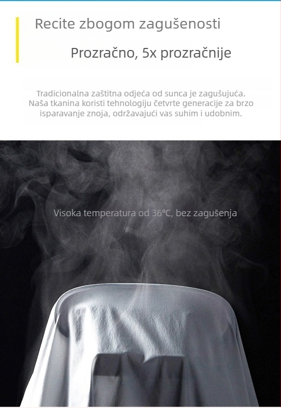 Ljetna jakna za zaštitu od sunca za muškarce i žene, prozračna, vodootporna, otporna na habanje, s prugastim uzorkom