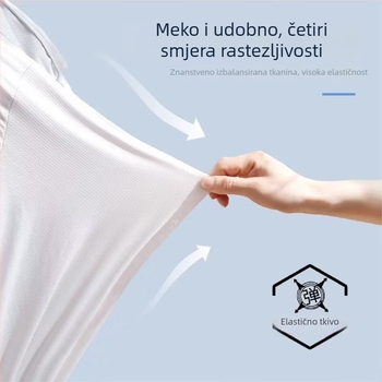 Vanjska jakna s UV zaštitom za muškarce – UPF50, sjajna premazana tkanina, bez kapuljače, prozračna mrežasta tkanina, za ribolov