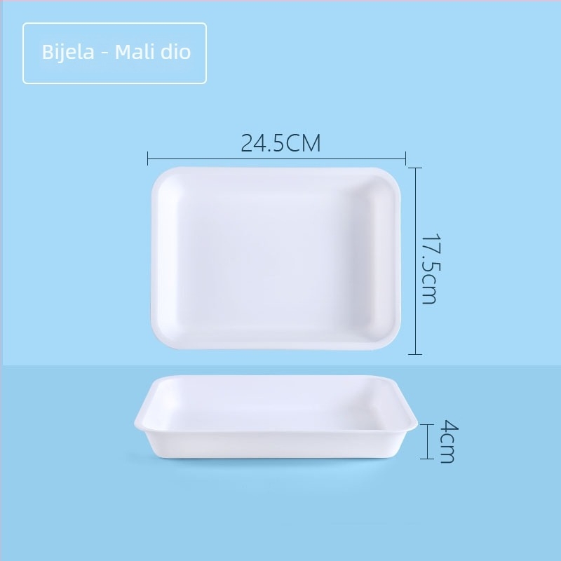 Plastični pravokutni pladanj s jedinstvenim uzorkom (Brand: Juxingshun; Materijal: Plastika; Oblik: Pravokutnik; Stil: Novi kineski stil)