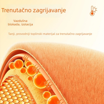 Muški termalni prsluk bez rukava s dvostrukim velúrom, poliester, debeli materijal 251–300 g/m², pulover stil