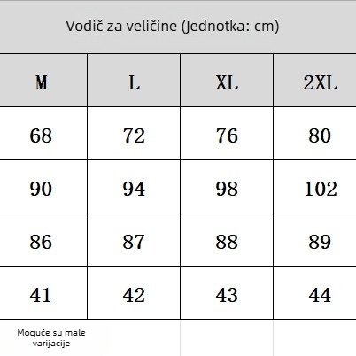 Ženske farmerice, srednji struk, pamuk-poliester smjesa, široki kroj, dužina do gležnja, bez glačanja