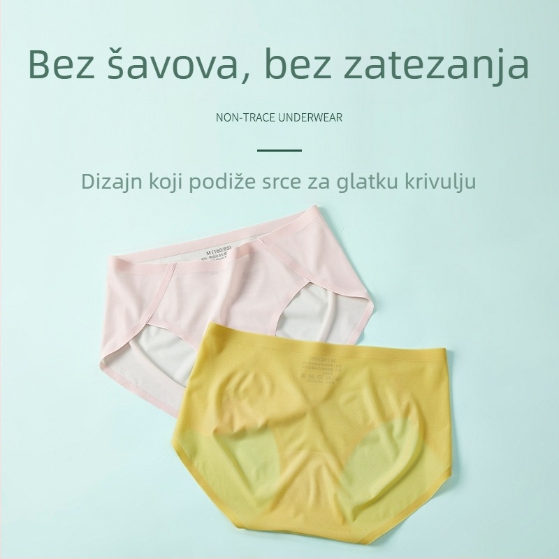 Ženske gaćice od najlona, brzo se suše, prozračne, srednje visine struka