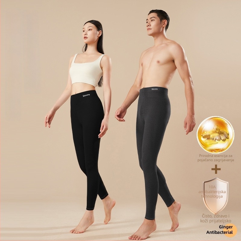 Termo hlače i tajice set – poliester vlakno, dvostruki sloj, baršunasta unutrašnjost, bez šavova, debljina 201–250 g/m², unisex