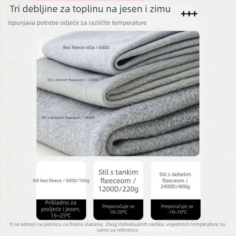 Little Pepper Jeftina verzija za jesen-zimu debeli pamuk legice s vertikalnim prugama za žene — podizanje stražnjice, kontrola trbuha, zatezanje nogu