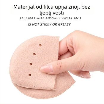 Filcne prstene kapice za baletne cipele – mekani zaštitnici prednjeg dijela stopala; materijal: filc; model: filc kapsice za prste; stil: pointe pokrivanje; pogodno za tenisice, casual cipele, tople cipele