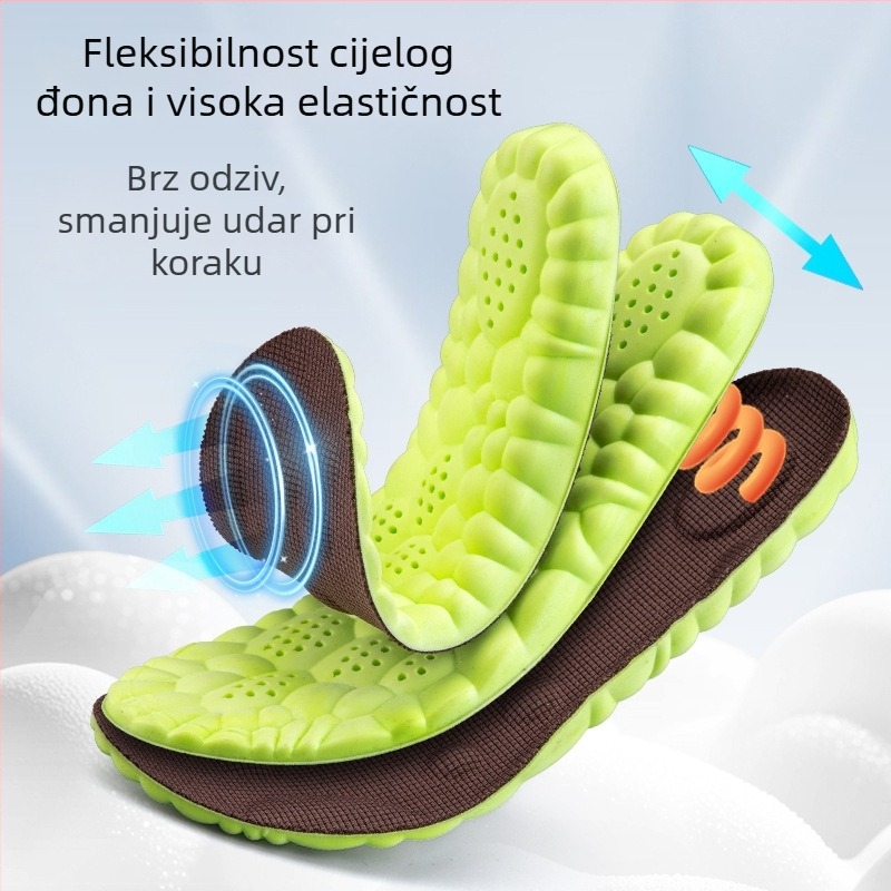 PU sportske uloške, deodorirajuće, povećavaju visinu, pune uloške, pogodne za sportske, svakodnevne i radne cipele
