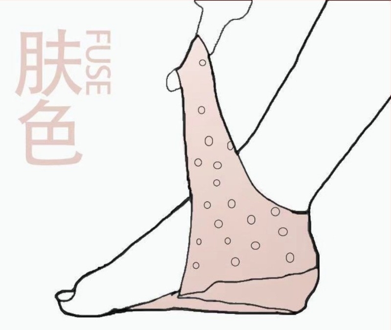 Silikonska podložka za petu, model 5676WE, povećanje visine, podrška luka