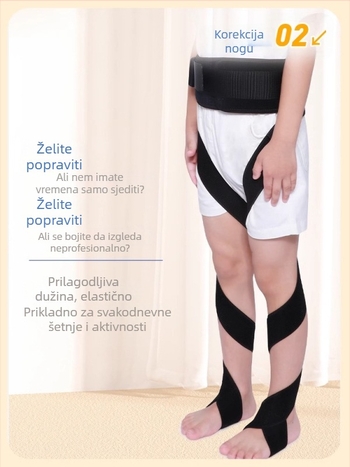 Dječja ortoza za nogu za ispravljanje unutarnje rotacije, model YKS-5081, poliester, zaštitna oprema, proizvođač Su Xing, 1 mjesec jamstva