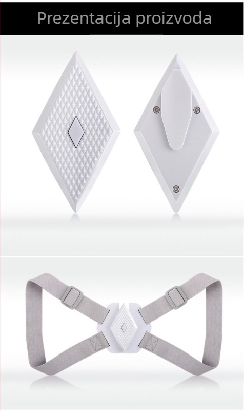 Uređaj za korekciju držanja s inteligentnim glasovnim podsjetnicima za djecu i odrasle, induktivni korektor sjedenja — Marka Yishengle, Model 058, 2020