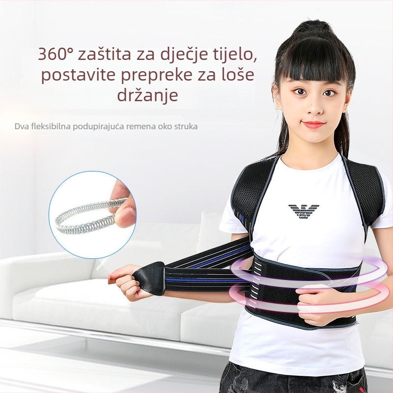 Companion Odrasli korzet za držanje tijela sa otvorenim ramenima i podrškom leđa, prozračan, model 0551, 2020