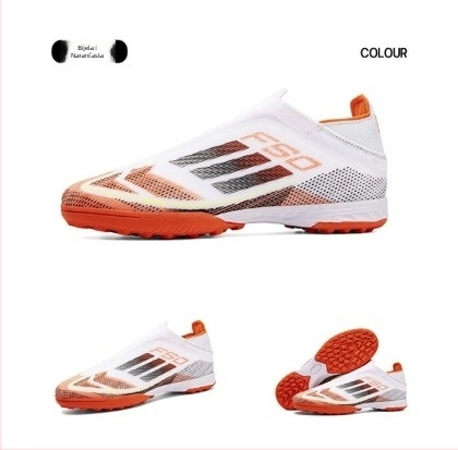 Nogometne cipele, prozračna tehnologija, niski gornji dio od sintetičke kože, protuklizna gumena potplat, za trening na travi
