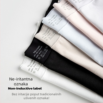 Ženske gaćice od pamuka s visokim strukom — prozračne, oblikovanje trbuha, antibakterijske, glavna tkanina 95–100% pamuk, podstava u preponama 100% pamuk