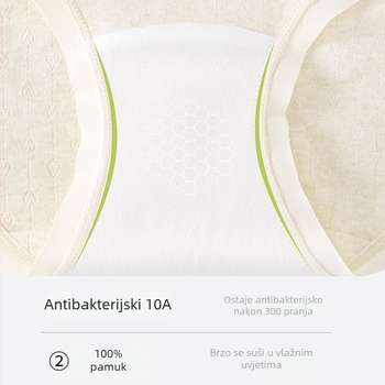 Maternitetsko donje rublje od pamuka, niska struka u V-oblika, prozračan pamuk, Jacquard tkanina