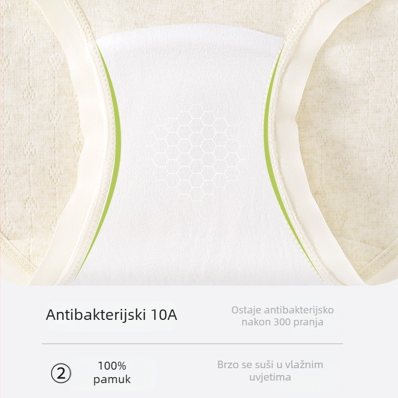 Maternitetsko donje rublje od pamuka, niska struka u V-oblika, prozračan pamuk, Jacquard tkanina