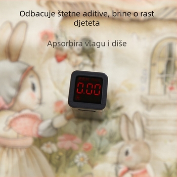 Krpa za pljuva Type A, četveroslojna pamučna gazasta, dječji ručnik za lice i ruke, upijajući