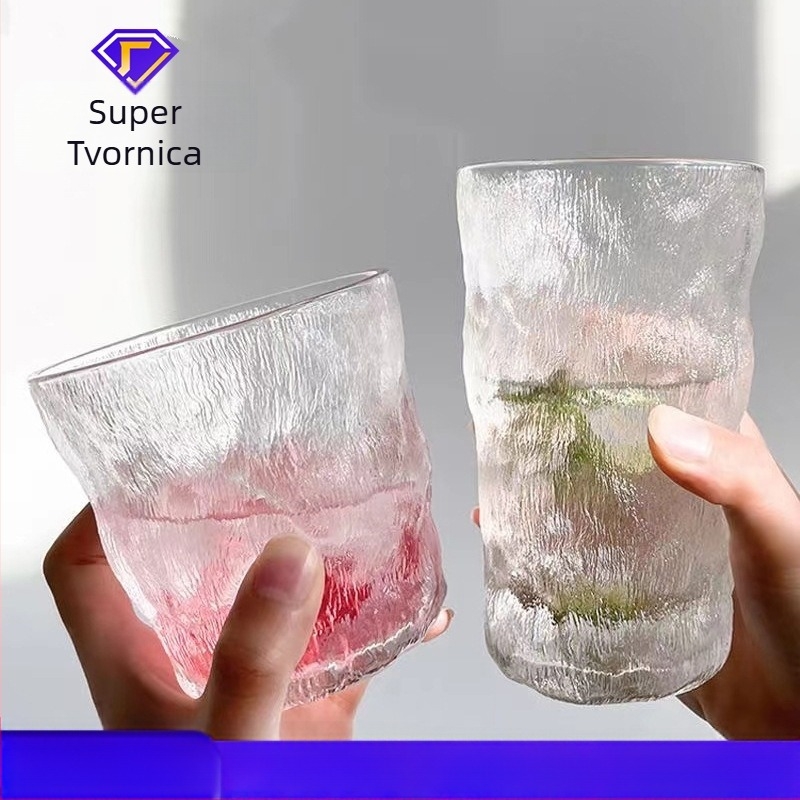 Čaša za vodu od termički otpornog stakla - (okružna; jednoslojna; japanskog stila; bez ručke)