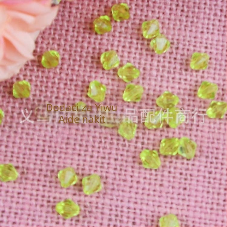 Labave perle od plastike/smole, proces bojenja, marka Aomiao, prirodni stil