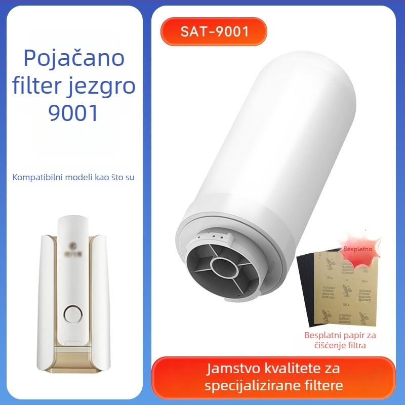 Filter element za vodni pročišćivač – kompatibilan s Yikaidi 9001/9001Pro; nehrđajući čelik; model Ksb-ykd-1; filtrira i omogućuje izravno piti