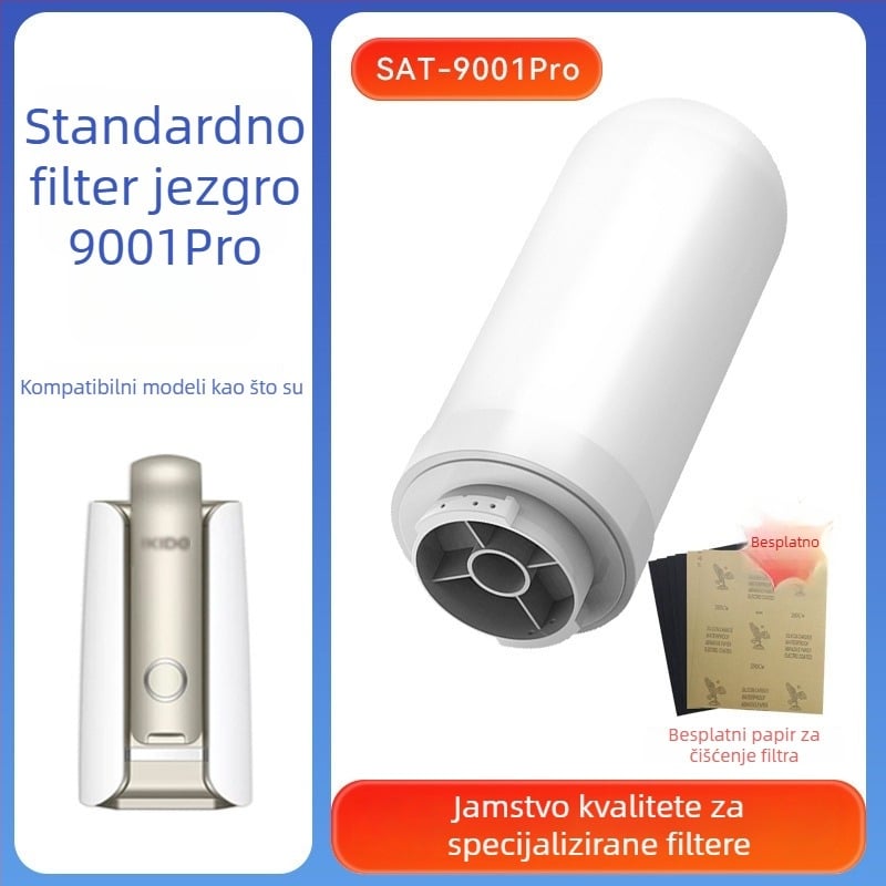 Filter element za vodni pročišćivač – kompatibilan s Yikaidi 9001/9001Pro; nehrđajući čelik; model Ksb-ykd-1; filtrira i omogućuje izravno piti