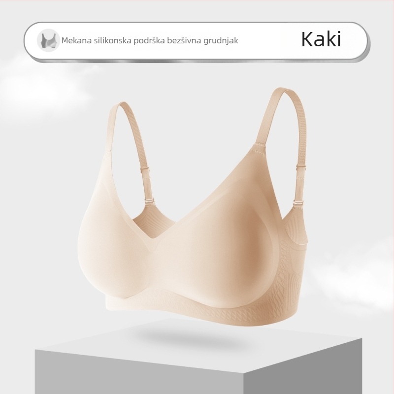 Bešivna grudnjak s blagom podrškom, 3/4 šalica s pjenastom uloškom, prozračan lagan dizajn