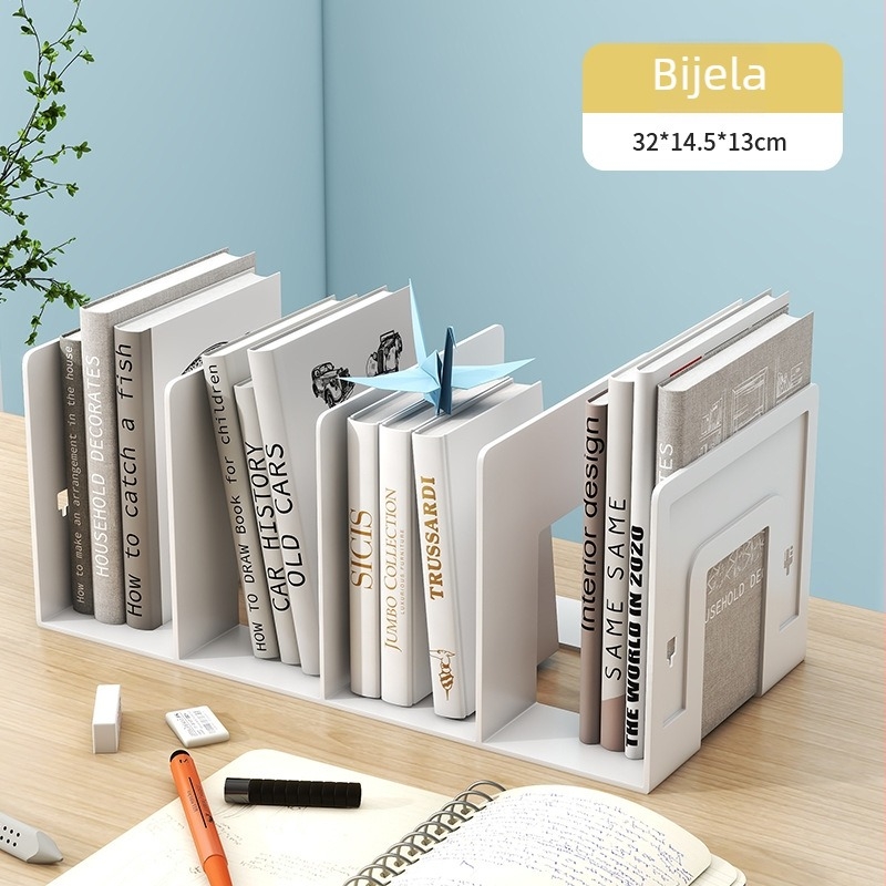 Hongfa 823 Plastični stolni držač za knjige s razdjelnom pregradom - Model 823, Materijal: Plastika, Neto masa: 320 g, Pakiranje: 72/30