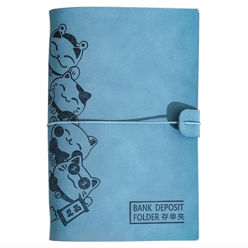 Folder s klipom za pojedinačne listove, PU koža, prilagodljiv s logotipom, mogućnost tiskanja logotipa