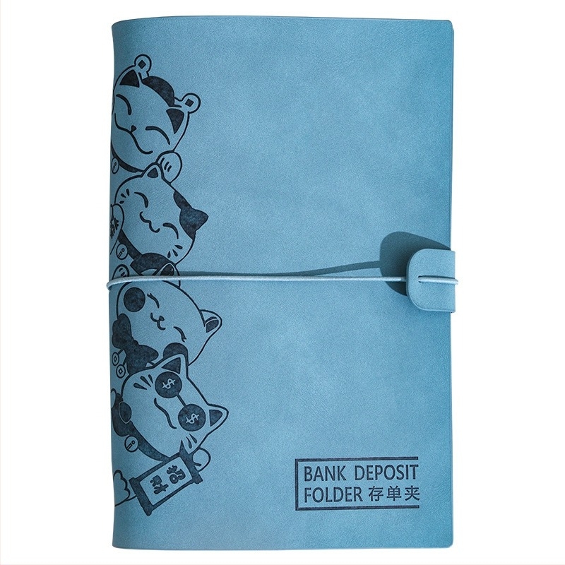 Folder s klipom za pojedinačne listove, PU koža, prilagodljiv s logotipom, mogućnost tiskanja logotipa