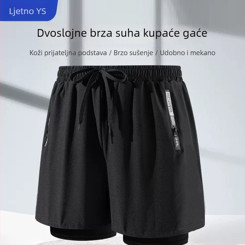 Loria kupaći šorc, vanjski materijal 95% poliester, podstava 92% poliester, jednofarbni uzorak, stil: briefs, boxer briefs, za plivanje i vodene aktivnosti