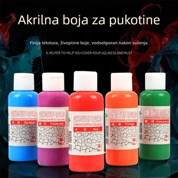 Bubu akrilni pigment za slikanje, 100 ml, osnovno pakiranje, za eksplozivno akrilno slikanje
