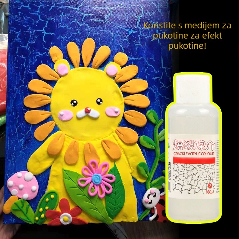 Bubu akrilni pigment za slikanje, 100 ml, osnovno pakiranje, za eksplozivno akrilno slikanje