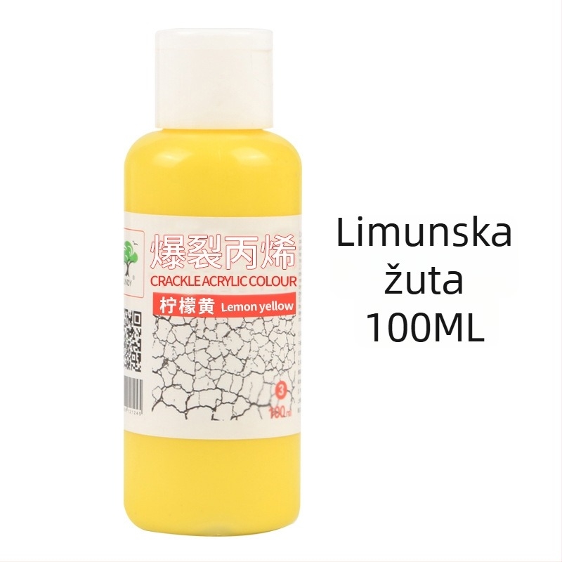 Bubu akrilni pigment za slikanje, 100 ml, osnovno pakiranje, za eksplozivno akrilno slikanje