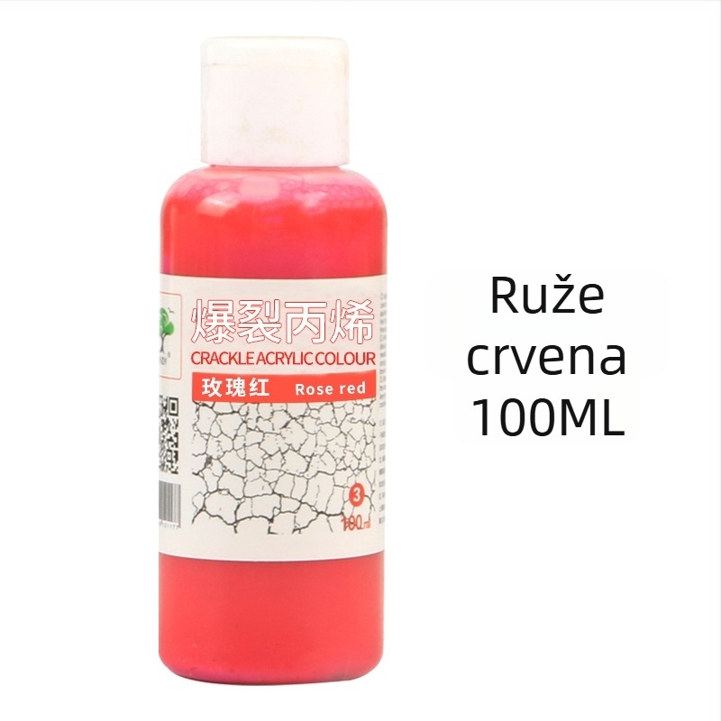 Bubu akrilni pigment za slikanje, 100 ml, osnovno pakiranje, za eksplozivno akrilno slikanje