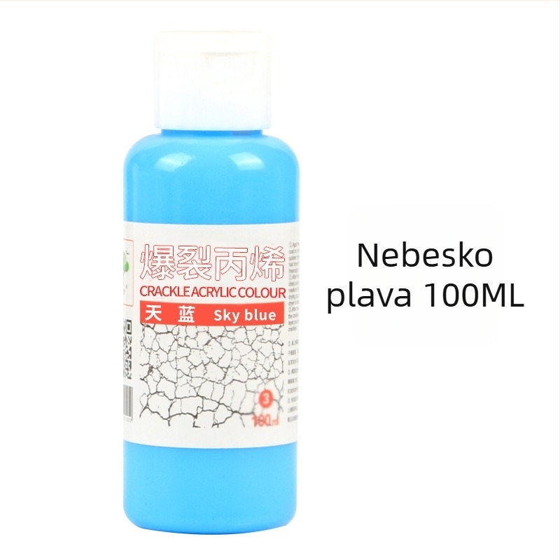 Bubu akrilni pigment za slikanje, 100 ml, osnovno pakiranje, za eksplozivno akrilno slikanje