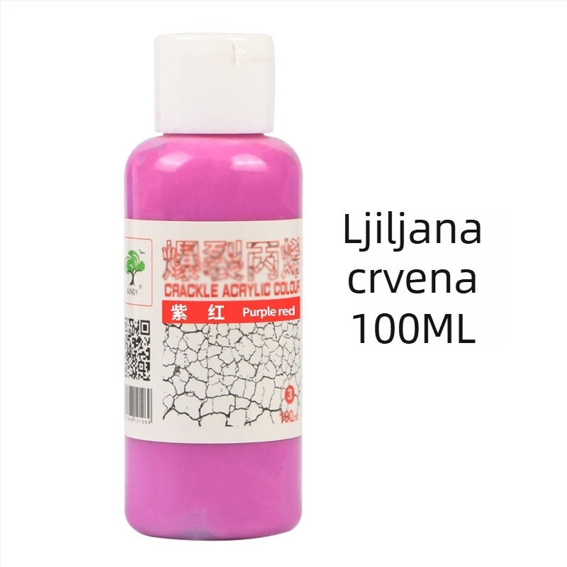 Bubu akrilni pigment za slikanje, 100 ml, osnovno pakiranje, za eksplozivno akrilno slikanje
