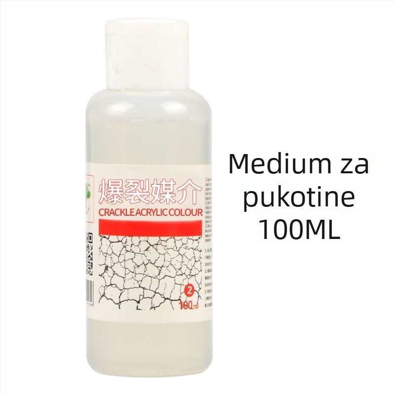 Bubu akrilni pigment za slikanje, 100 ml, osnovno pakiranje, za eksplozivno akrilno slikanje