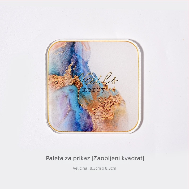 Ploča za prikaz noktiju, akrilna paleta za gel lak, marka Han Finger Edge, 30 g, model Display board