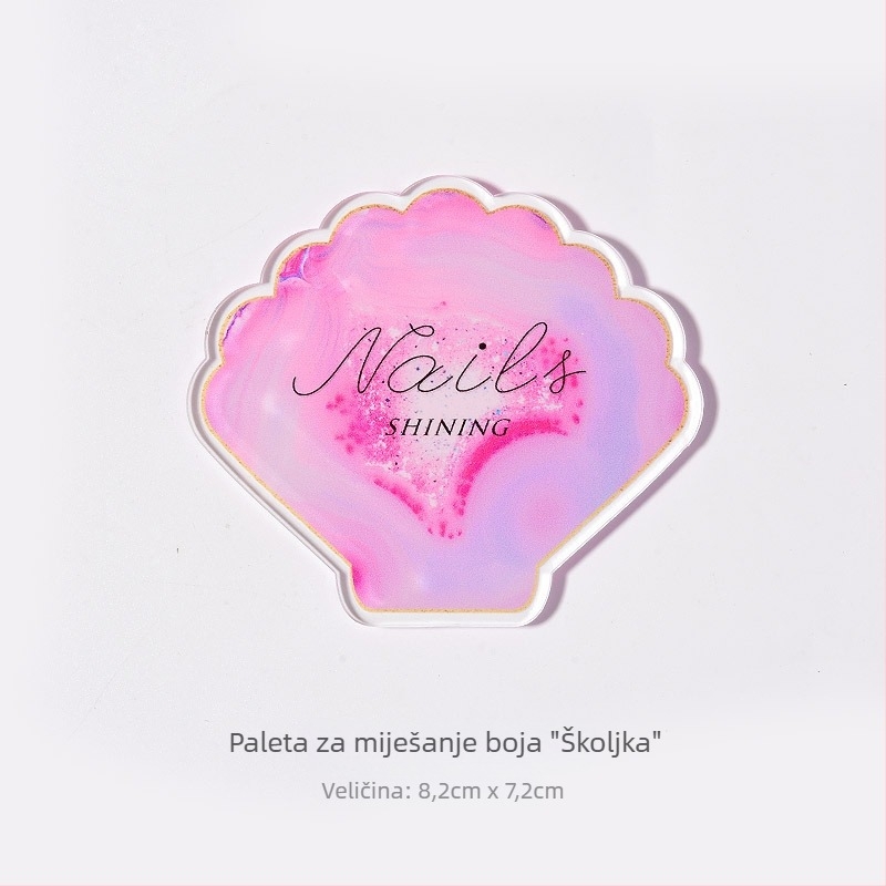 Ploča za prikaz noktiju, akrilna paleta za gel lak, marka Han Finger Edge, 30 g, model Display board