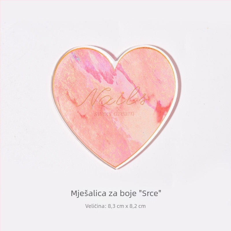 Ploča za prikaz noktiju, akrilna paleta za gel lak, marka Han Finger Edge, 30 g, model Display board