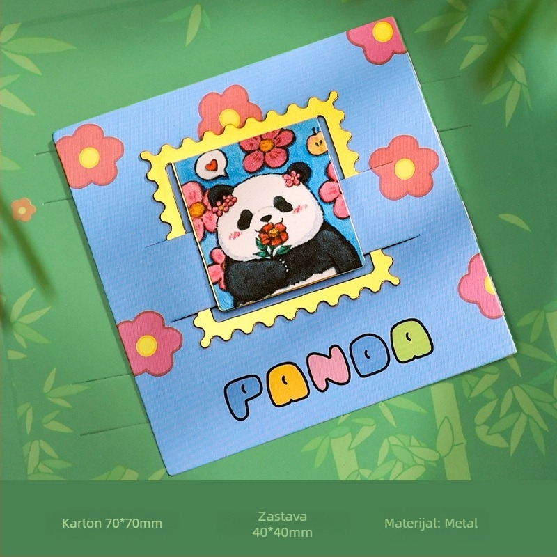 Metalni knjižni marker s pandom i resicom, kineski stil chinoiserie; Šifra proizvoda Sn-30rr; Materijal: metal; Namjena dara: promotivni darovi, konferencijski darovi, festivalni darovi, prigodne nagrade; IP dozvola: Ne