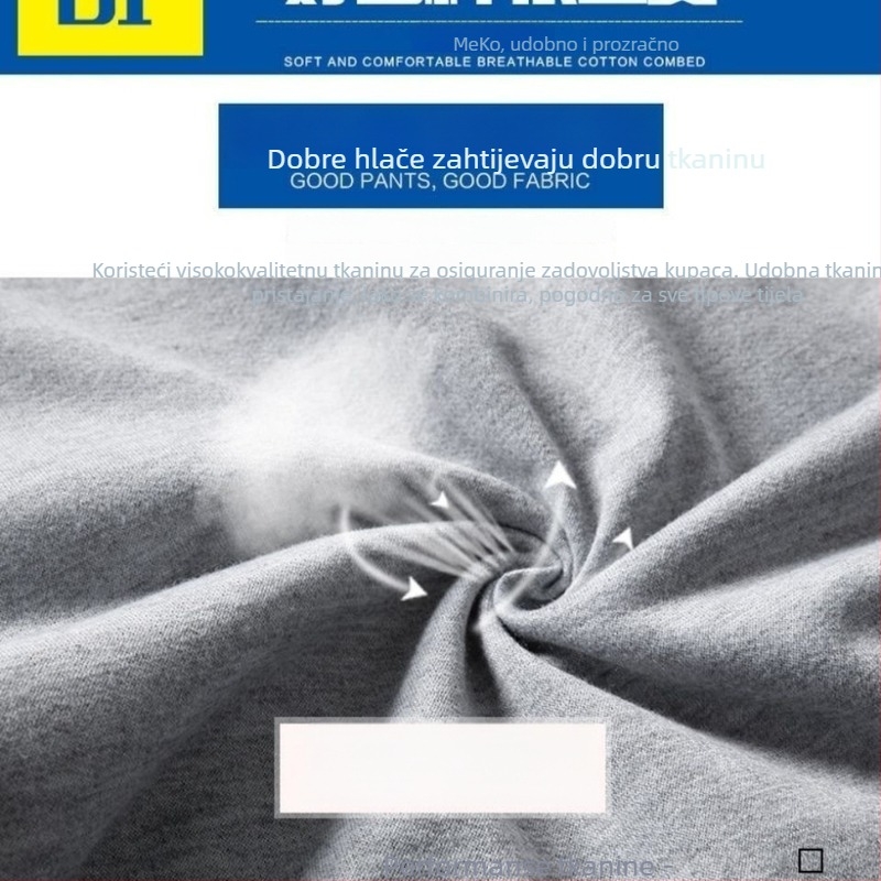 Muške ljetne šortse, prozračne i brzo sušeće, pleteni materijal, 100% poliester, ravni kroj