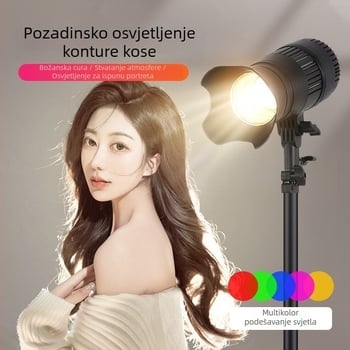 Fotografsko osvjetljenje za dopunu, 50W, 220V, model 000307, tri temperature boje, Love yuling