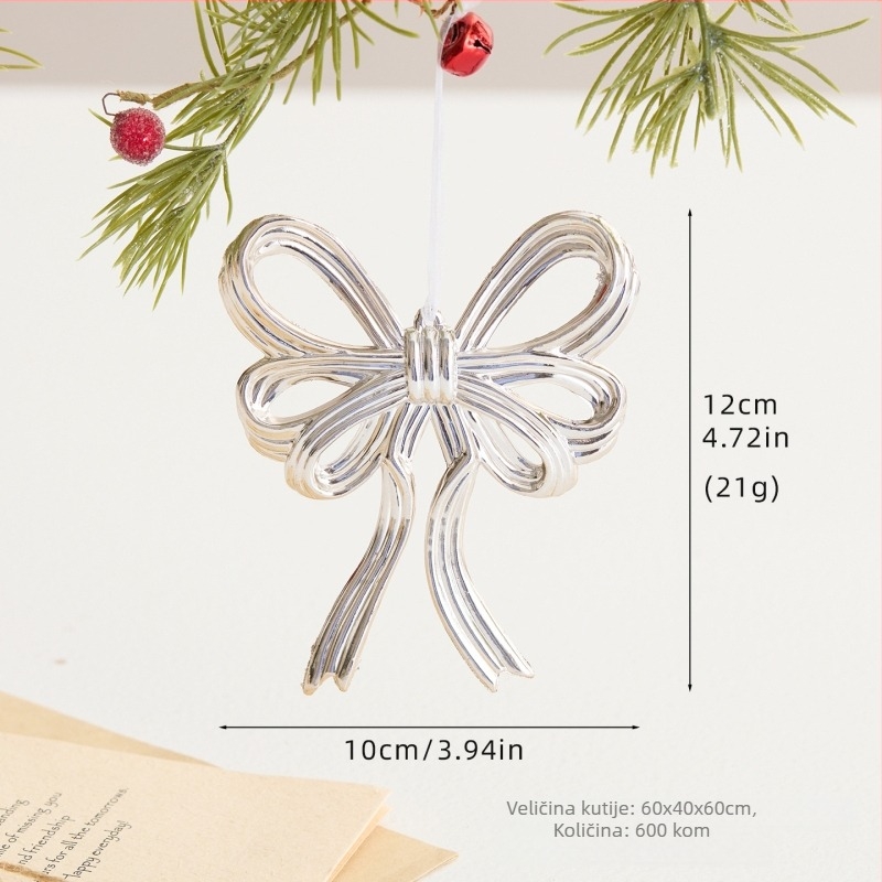 Privjesak od plastike s motivom snježne pahulje i glave jelena — Božić; Tip proizvoda: Privjesak; Pakiranje: jedna opp vrećica; Stil: moderan jednostavan, klasičan.