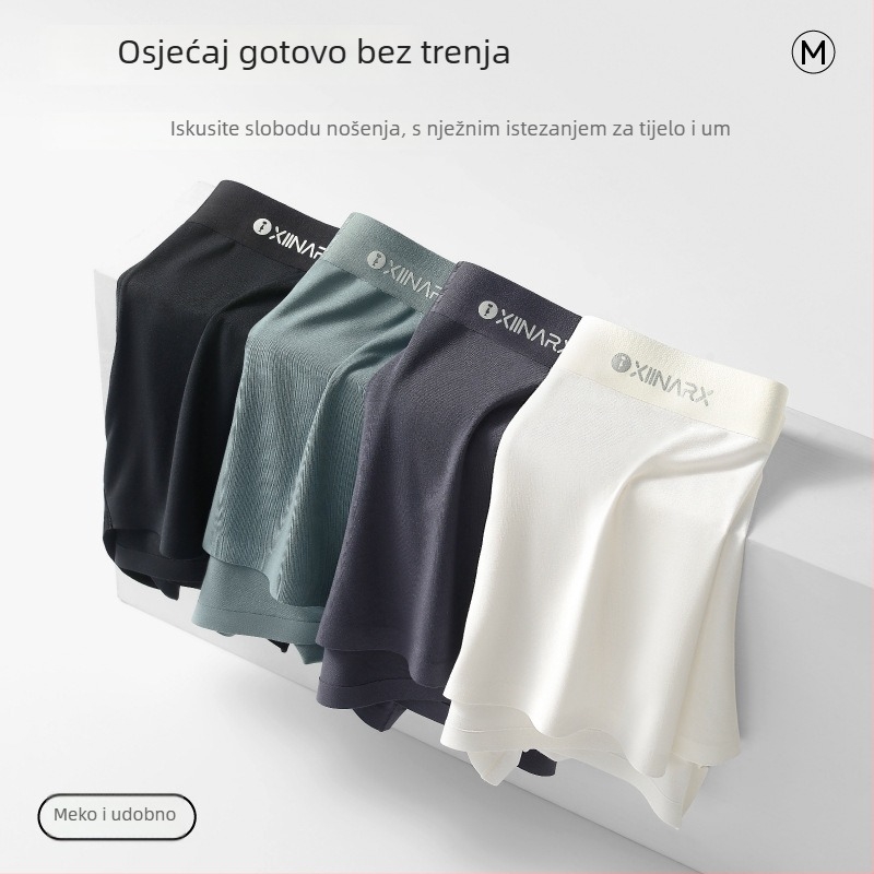 Muške modal bokserice, prozračne, tijelo oblikujuće, srednji pojas, 80–90% modal